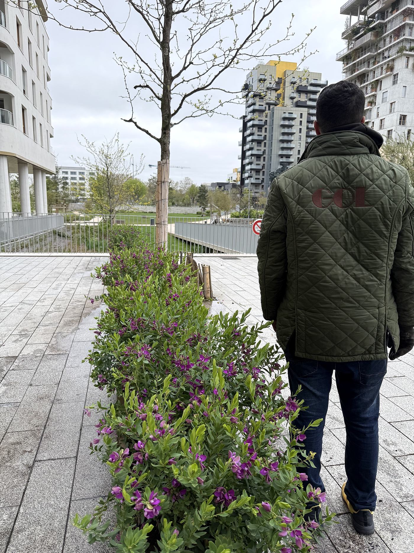 Intervention GOL auprès de plantations dans un site professionnel