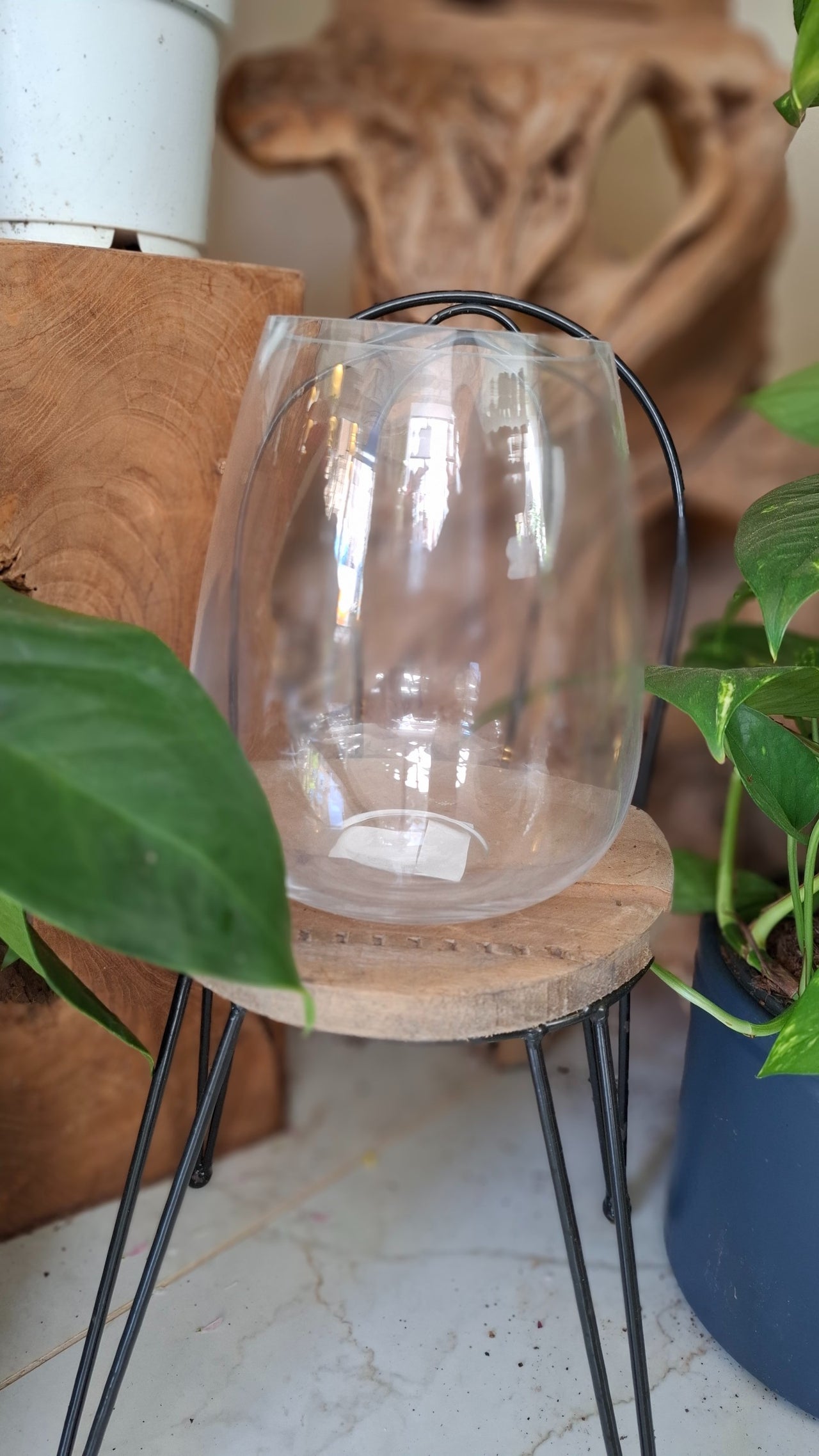 Vase transparent